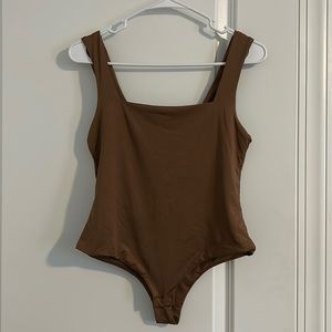 Square neck bodysuit